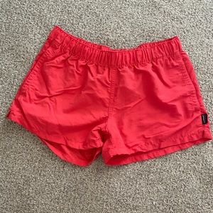 Small Red Patagonia Shorts